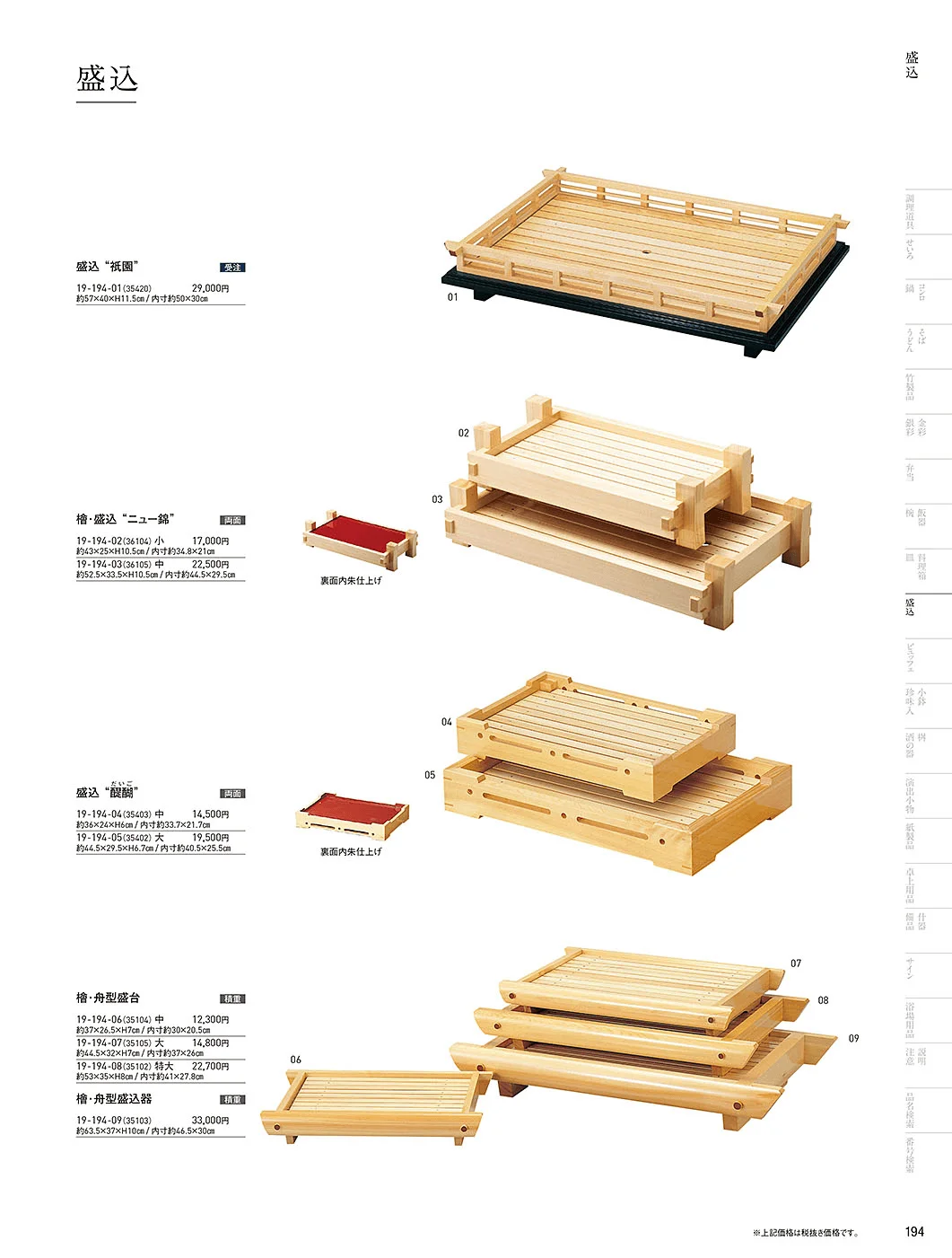 用美vol.19・ページ番号194・盛込器