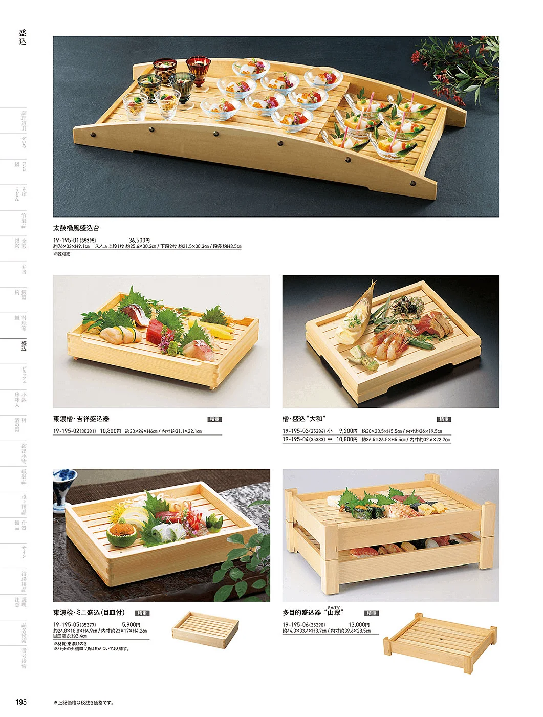用美vol.19・ページ番号195・盛込器