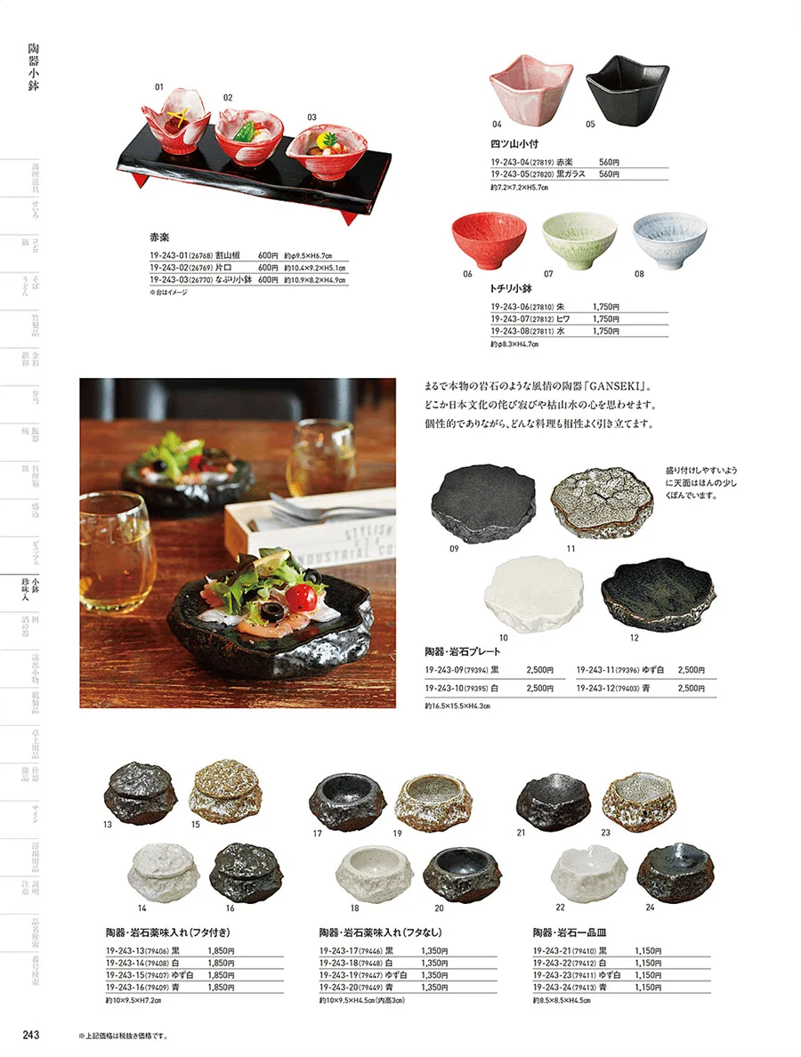 陶器珍味入 ページ243