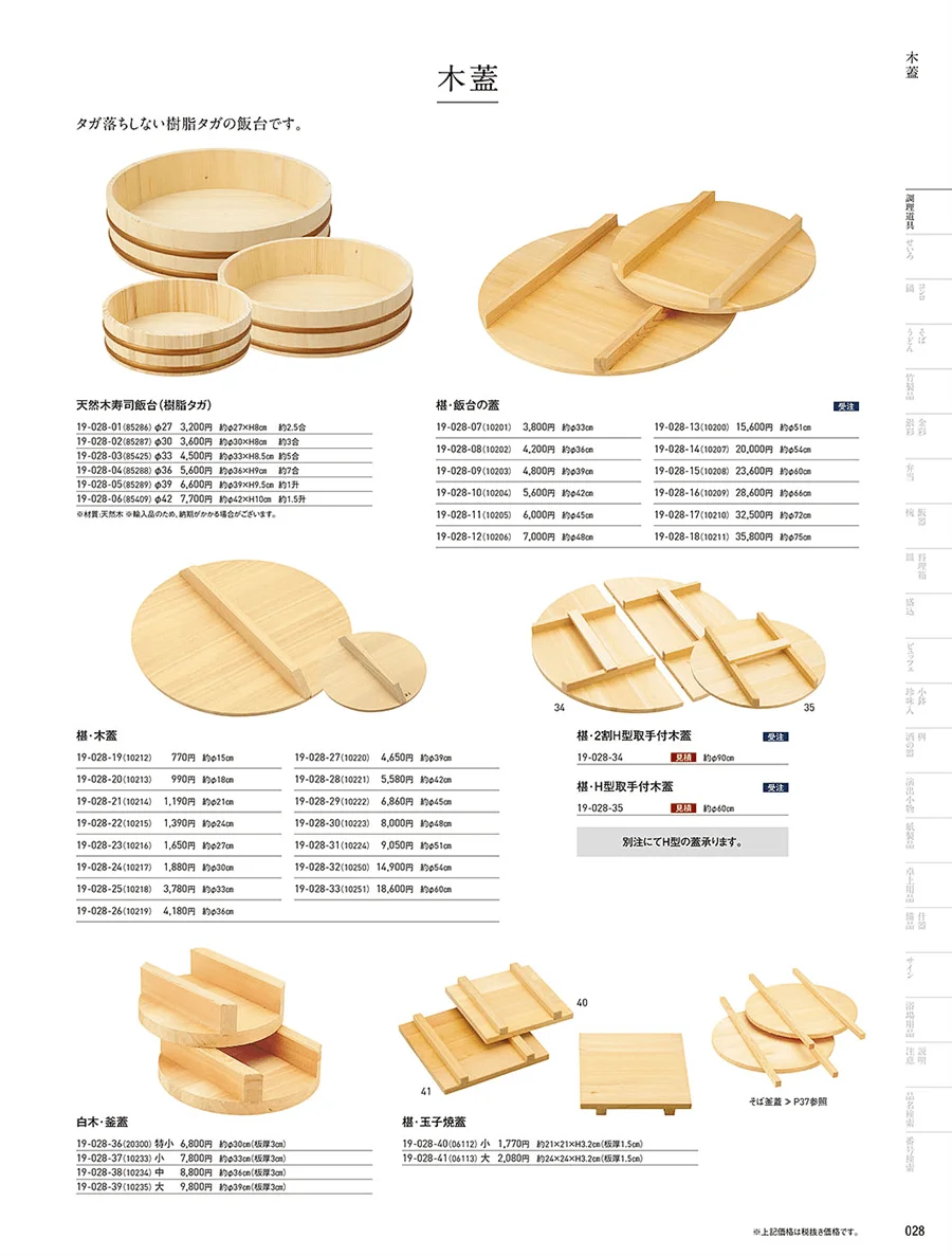 木蓋 ページ28