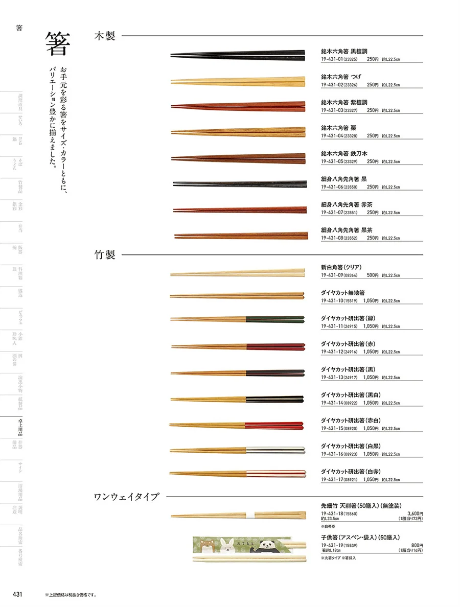 箸 ページ431