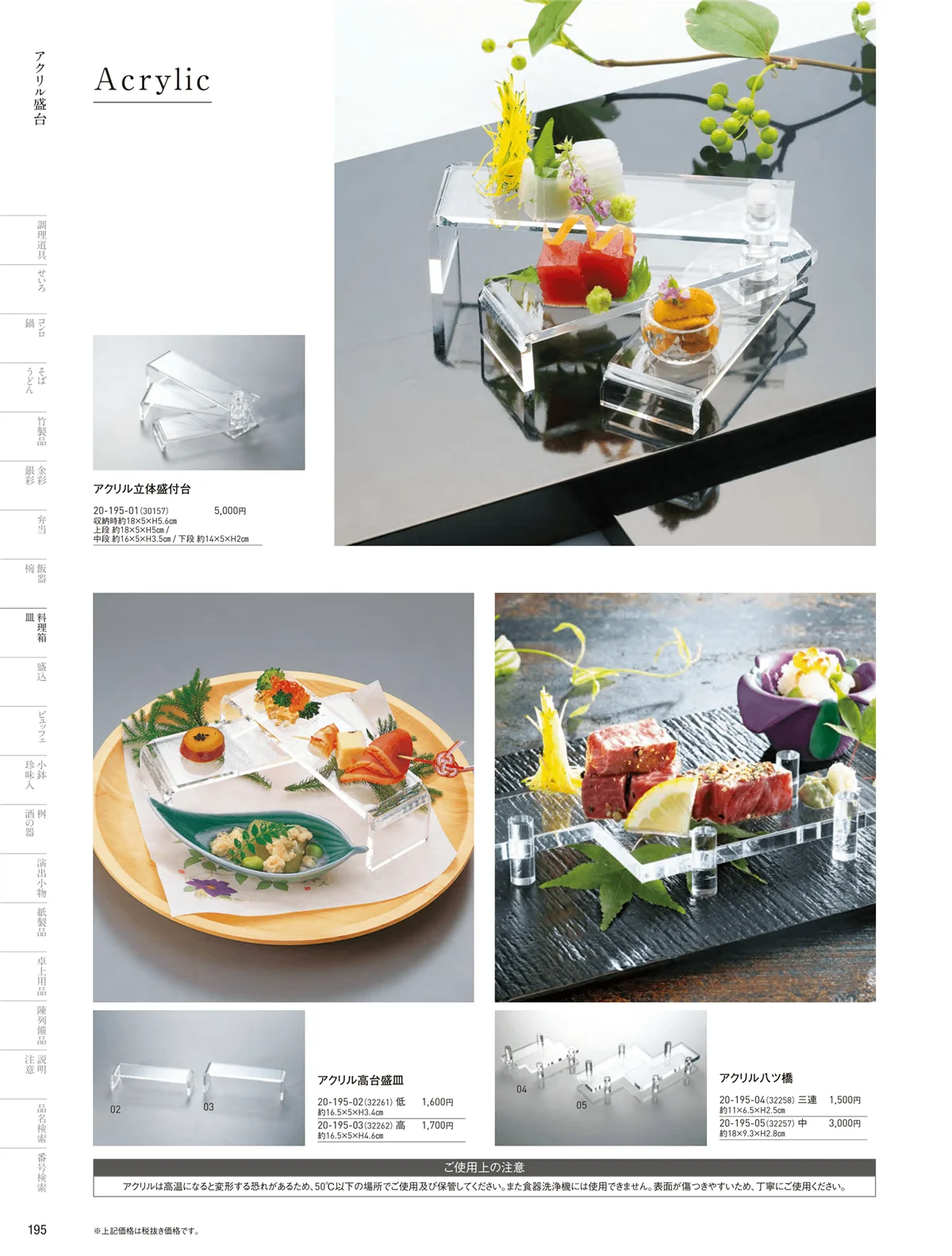 用美vol.20・ページ番号195・八ッ橋･アクリル