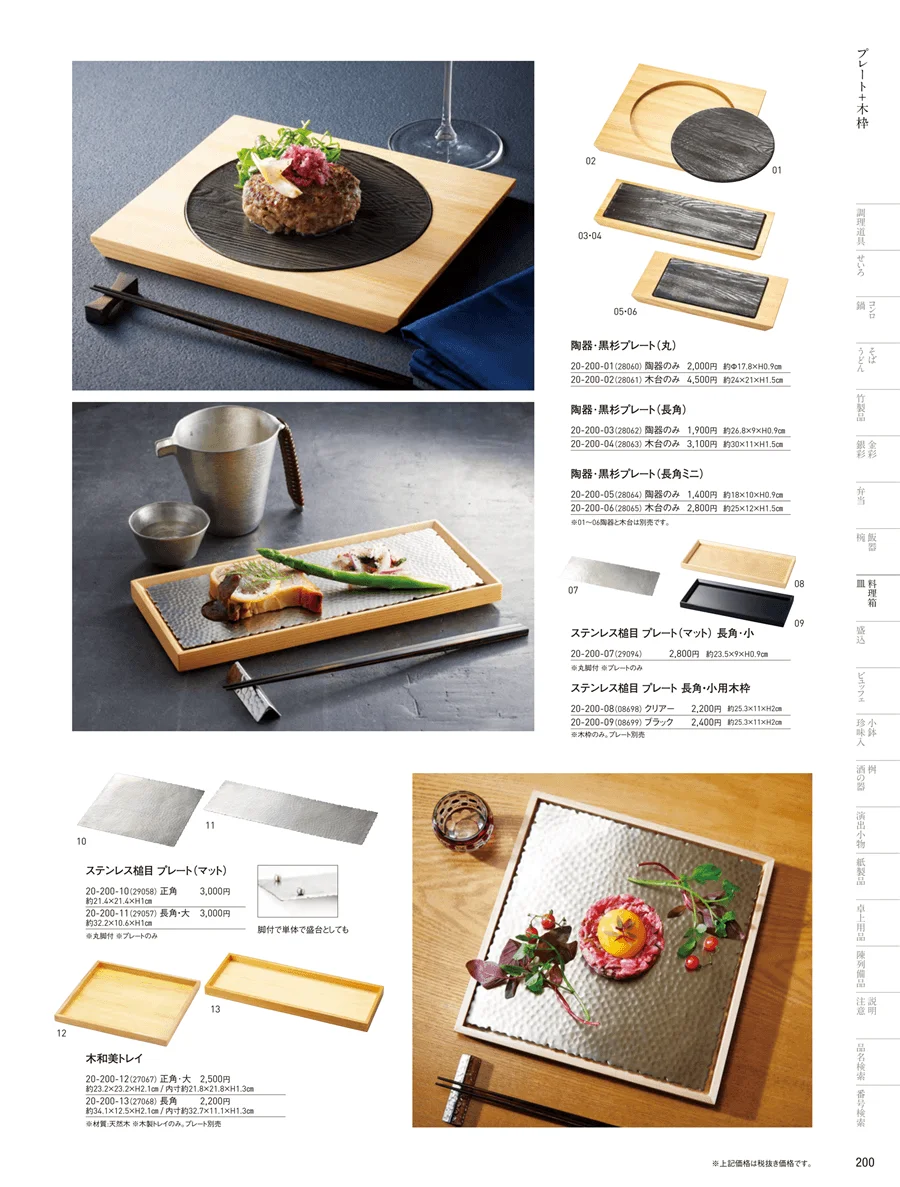 陶器+木枠 ページ200
