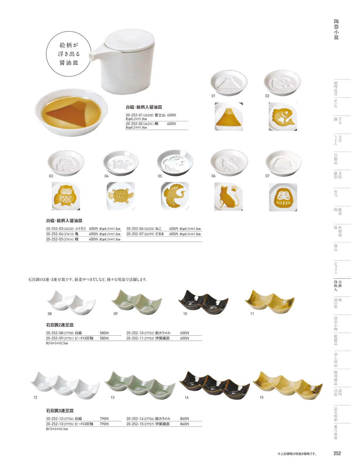 用美vol.20・ページ番号252・小皿