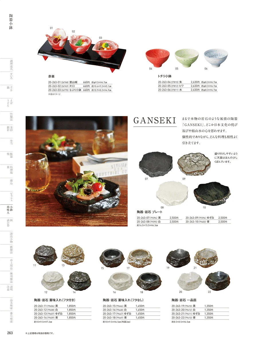 陶器珍味入 ページ263