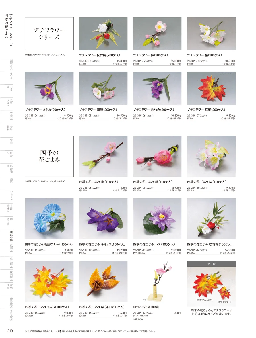 プチフラワー･四季の花ごよみ ページ319