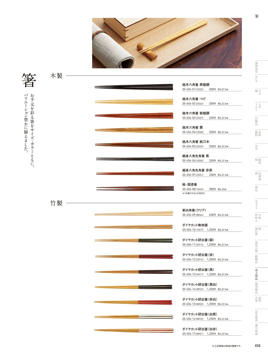 箸 ページ456