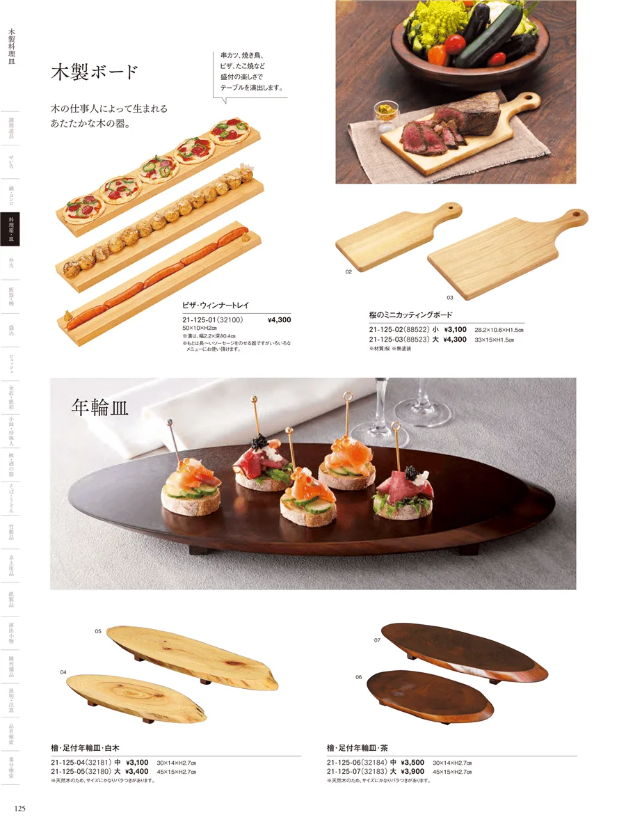 木の皿 ページ125