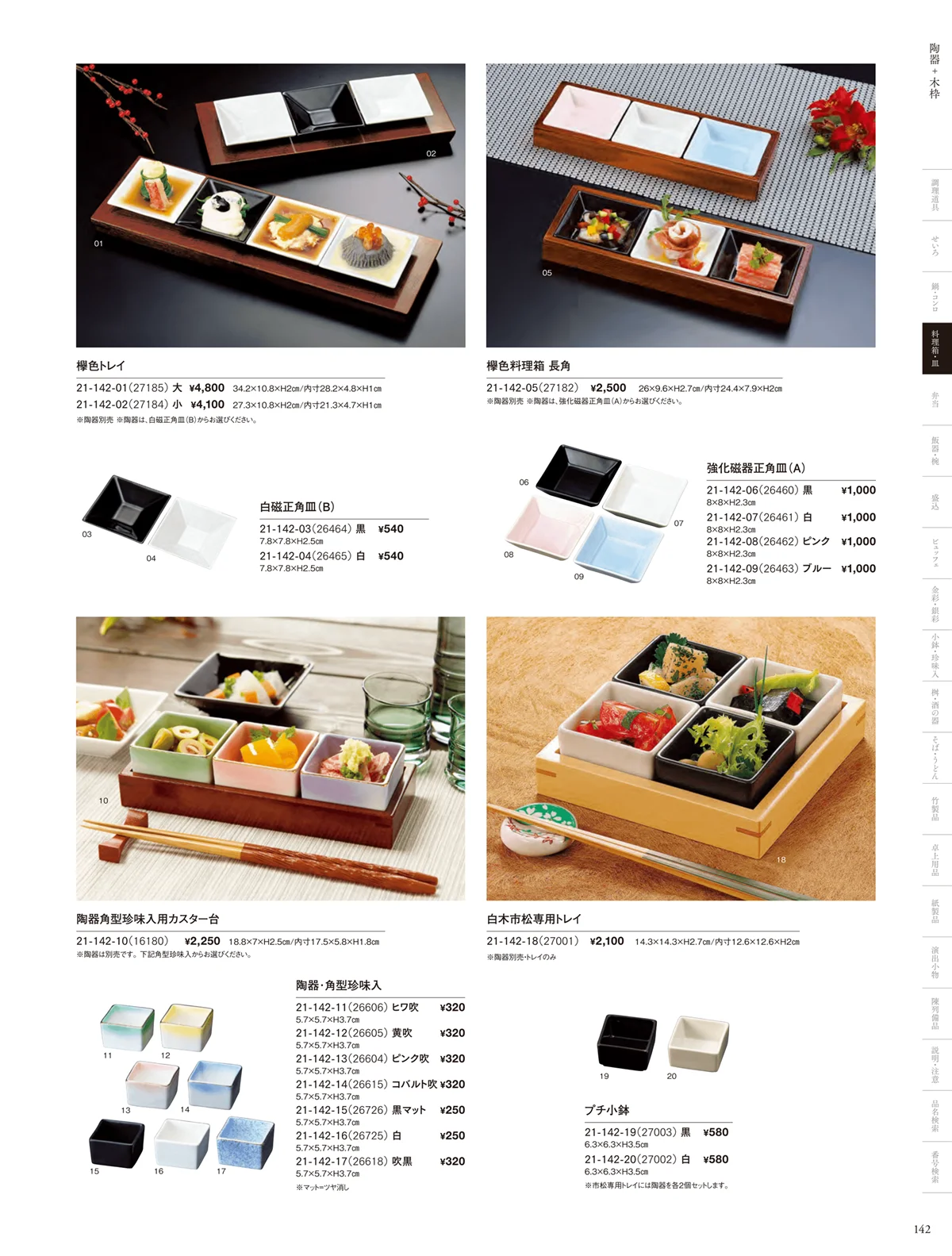 用美vol.21・ページ番号142・陶器＋木枠
