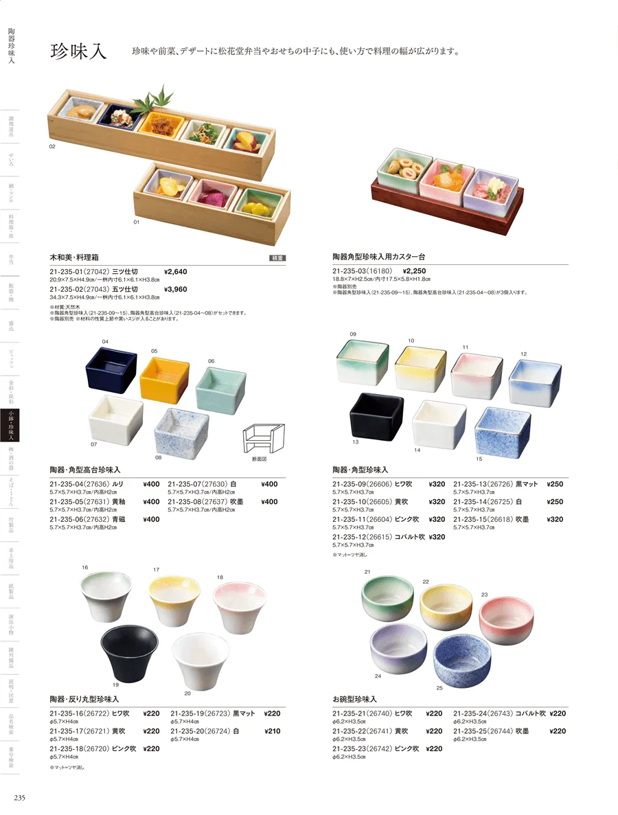 陶器珍味入 ページ235