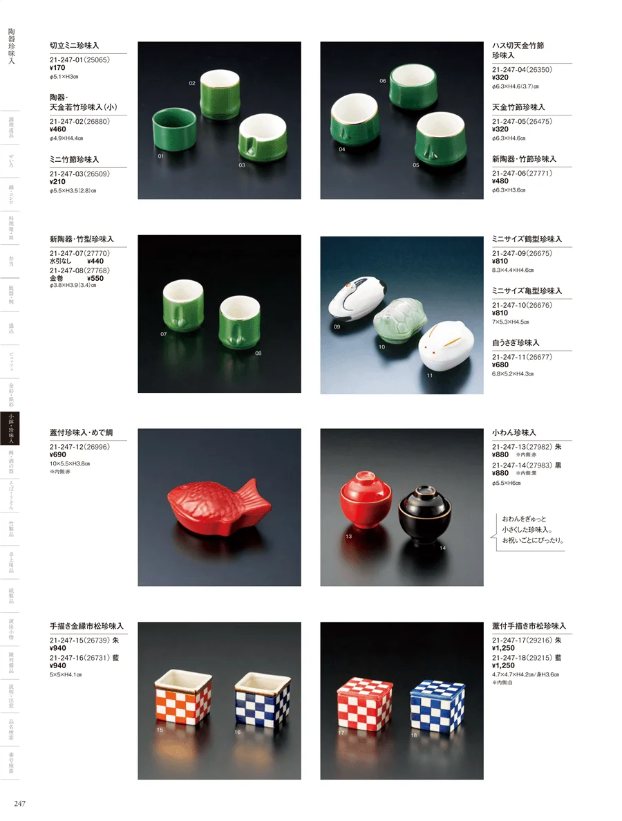 陶器珍味入 ページ247