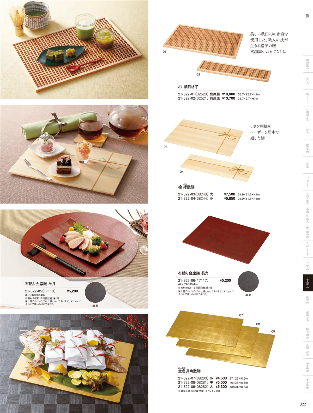 用美vol.21・ページ番号322・運び盆