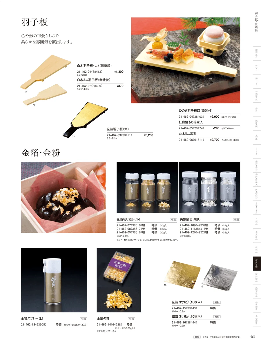 金箔 ページ462