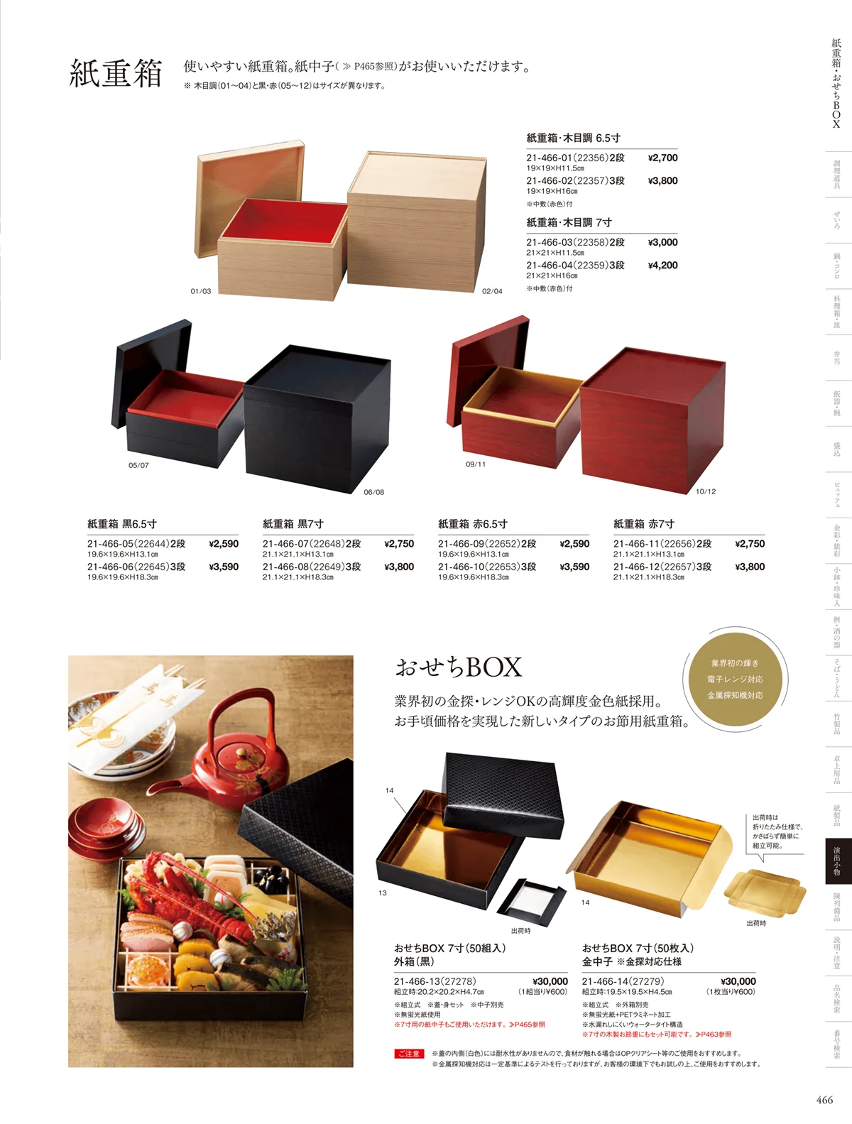 用美vol.21・ページ番号466・おせち用重箱