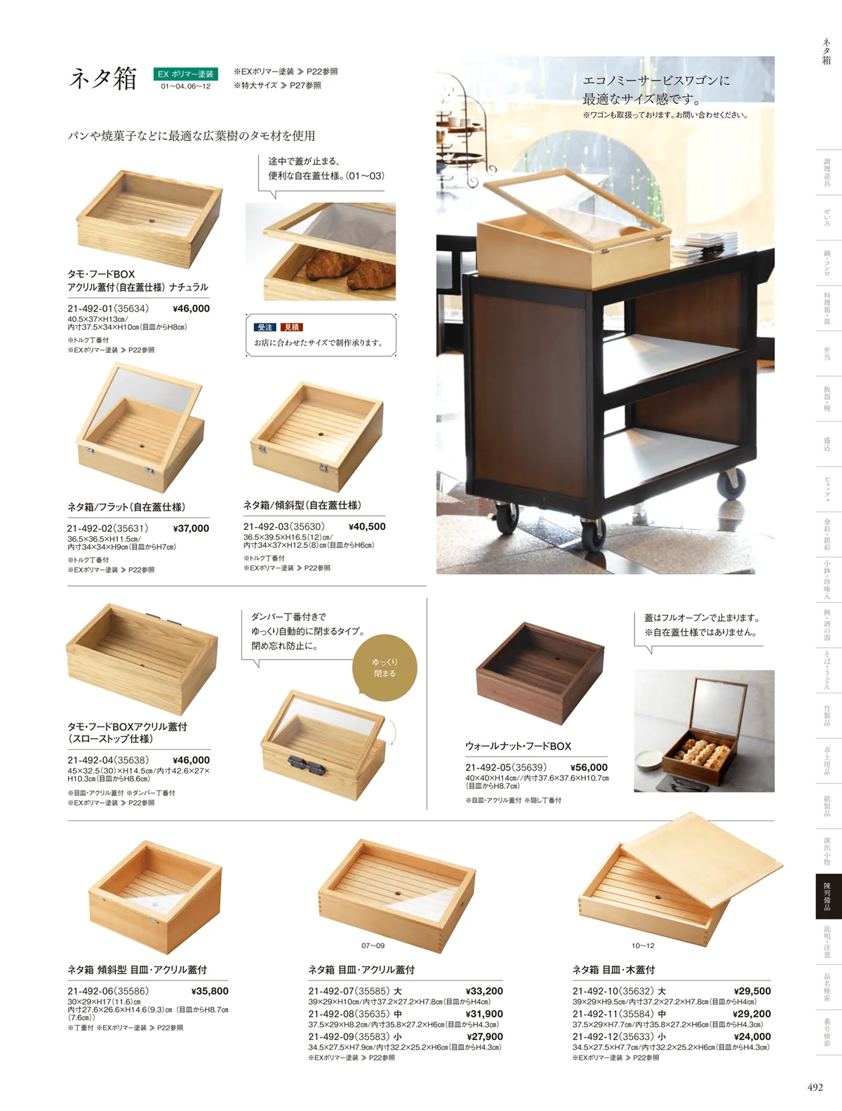 用美vol.21・ページ番号492・木箱･デリカバット